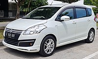 2014 Suzuki Ertiga Sporty (front), Semarang-Batang Toll Road Rest Area, Batang