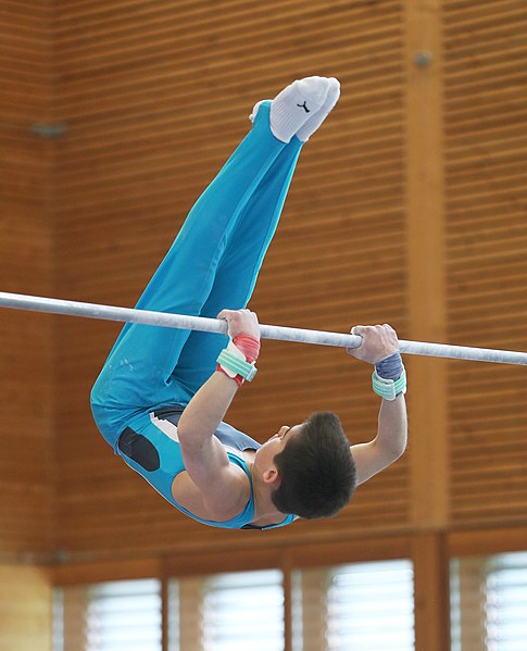 File:2019-04-13 Rheintalcup P6 Junior Switzerland competition horizontal bar (Martin Rulsch) 037.jpg