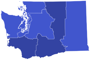 2024 Washington Republican Presidential Primary election by congressional district.svg