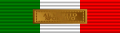 218px ribbon bar of Italian Sports Merit bronze award.svg