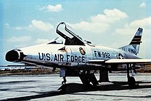 461st FDS F-100C at Hahn AFB 461st FDS F-100C circa 1956.jpg