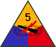 5th US Armored Division SSI.svg