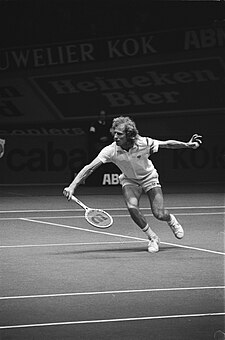 ABN-tennistoernooi in Rotterdam Vitas Gerulaitis in actie, Bestanddeelnr 929-6578.jpg