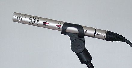 AKG C451B small-diaphragm condenser microphone