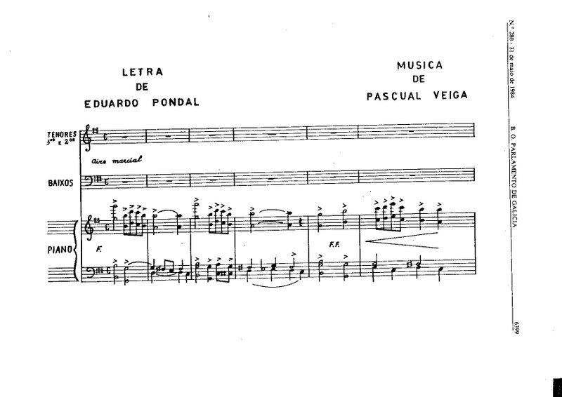 Ficheiro:A partitura oficial do himno de Galicia, composta por Pascual Veiga, é a seguinte.pdf