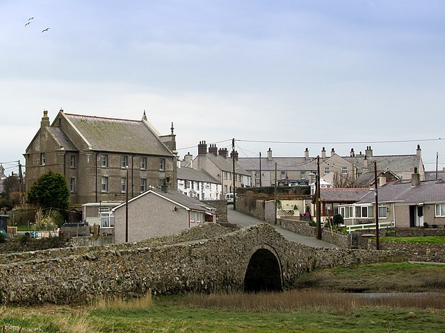 The village from the east