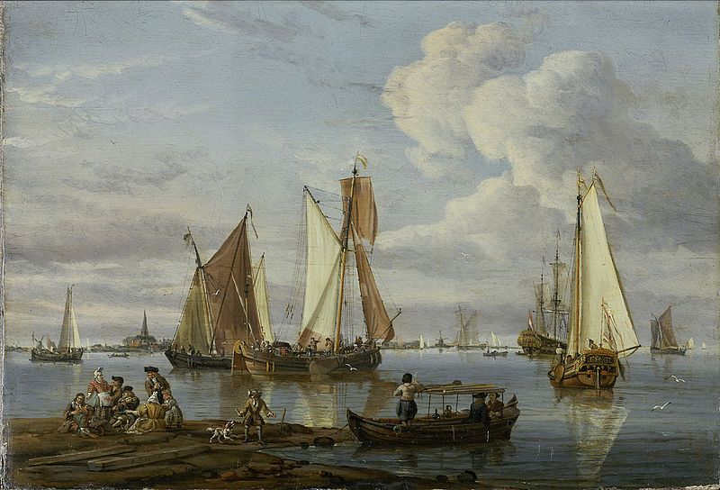 File:Abraham Storck - Dutch Shipping in an Estuary.jpg
