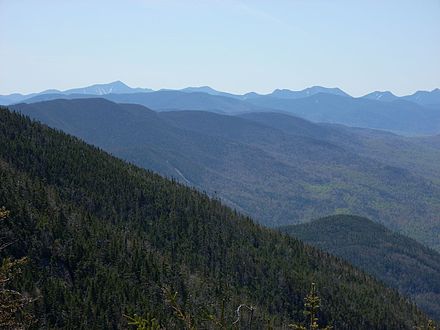 The Adirondack Mountains of Upstate New York form the southernmost part of the Eastern forest-boreal transition ecoregion, constituting part of the world’s taiga biome.