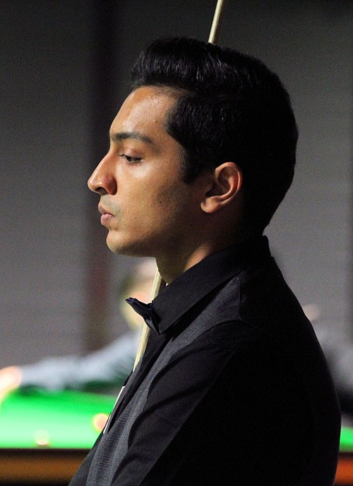 Mehta at the 2017 Paul Hunter Classic