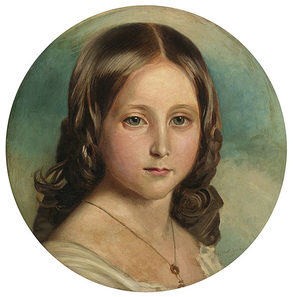 File:After Franz Xaver Winterhalter (1805-73) - Princess Alice (1843-1878), later Grand Duchess of Hesse, when a child - RCIN 405376 - Royal Collection.jpg