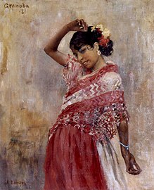 Gitana Dancing I, 1881