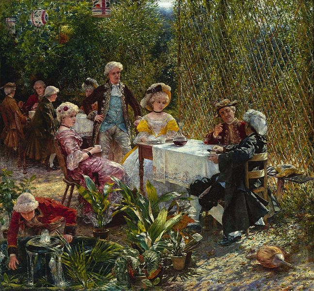 File:Aleksander Gierymski - In the arbour - Google Art Project.jpg