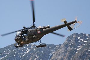 Alouette III of the Austrian Armed Forces