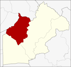 Расположение района в провинции Накхоннайок