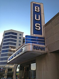 Ann Arbor Bus Depot Bus station in Ann Arbor, Michigan