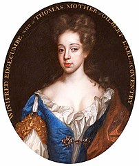 Inscribed Winifred Edgcumbe, Lady Coventry (d. 1694), but more probably Lady Anne Somerset, Viscountess Deerhurst, later Countess of Coventry (1673 - 1763)