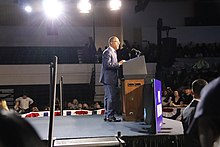 Brown campaigning at Bowie State University, 2022 Anthony Brown speaks at Bowie State (52497658208).jpg