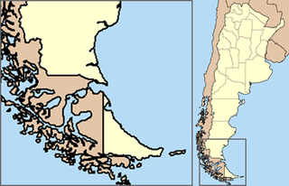 Розташування на мапі провінції Вогняна Земля
