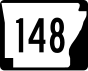 Highway 148 marker