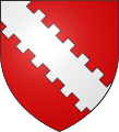 Coat of arms of the lords of Schorlemer.