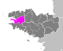 Arrondissement of Châteaulin – Beliggenhet