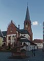 Aschaffenburg, die Sankt Peter und Alexander Kirch