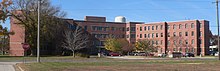 (2017) Ash Place. Former Infirmary Building, Missouri State Hospital. Nevada, Missouri Ash Place from SE 2.jpg