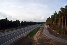 Autostrada A1 na odcinku Swarożyn - Nowe Marzy