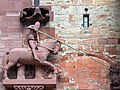 * Nomination Sculpture of St.George on the facade of the cathedral in Basel --Ermell 07:05, 15 January 2021 (UTC) * Promotion  Support Good quality. --C messier 19:36, 21 January 2021 (UTC)