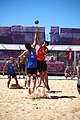 Deutsch: Beachhandball bei den Olympischen Jugendspielen 2018; Tag 4, 10. Oktober 2018; Jungs, Vorrunde, Gruppe A - Chinese Taipei (Taiwan)-Thailand 0:2 English: Beach handball at the 2018 Summer Youth Olympics at 10 October 2018 – Boys Preliminary Round Group A‎ – Chinese Taipei-Thailand 0:2