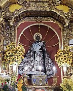 Altar of Saint Benedict the Moor in the Basilica of Saint Francis, Lima, Peru