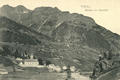 Postkarte von Sölden mit Berghof. Aufgenommen um 1920