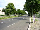 Sonnenallee: Widok z Heidekampgraben na Baumschulenweg