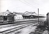 Berliner Bahnhof um 1900