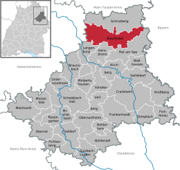 Blaufelden - Localizazion