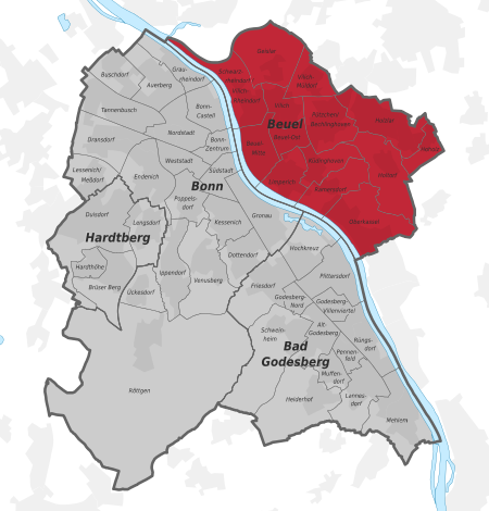 Bonn Stadtbezirk Beuel