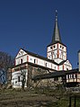 Doppelkirche „St. Clemens“ Schwarzrheindorf, einschließlich Pfarrhaus mit Vorbau und Verbindungsgang und Bildstock „Magdalenenkreuz“