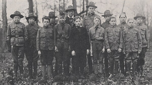 Boy Scouts, Troop 10, Columbus, Ohio, 1918