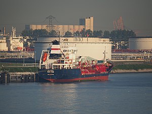 Boyne (ship, 2007) IMO 9369928, Port of Rotterdam pic1.JPG