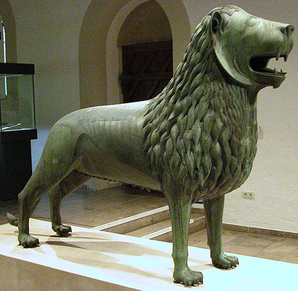 File:Braunschweiger Loewe Original Brunswick Lion.jpg