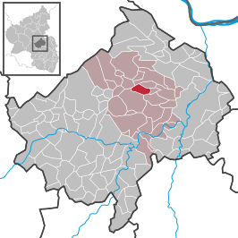 Kaart van Braunweiler
