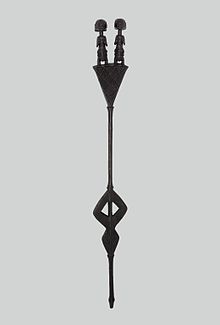 Ceremonial staff (Kibango), from the collection of the Brooklyn Museum Brooklyn Museum 22.193 Ceremonial Staff Kibango.jpg