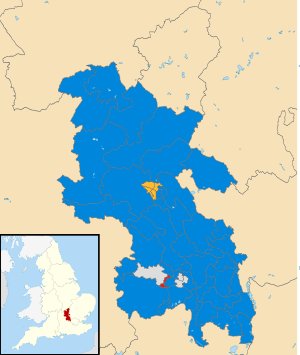 Buckinghamshire INGGRIS pilkada 2017 peta.svg