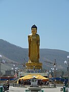 Statue of Gautama Buddha (Ulaanbaatar), 2006 (by Korean sculptors)