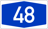 Bundesautobahn 48 number.svg