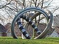 Burbury Park - Wheeler Street, Newtown - Circles within circles sculpture (24747871287).jpg