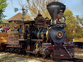 The <i>Glenbrook</i> Preserved American 2-6-0 locomotive