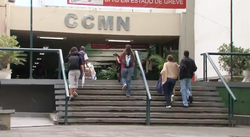 UFRJ's Center of Mathematical and Natural Sciences houses the Coordination for Undergraduate Courses Admission. CCMN.png