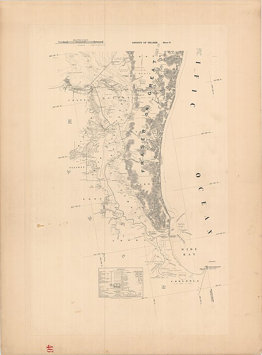 Fraser Island 1913 (Südteil)