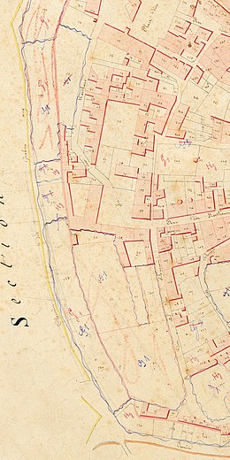 Plan cadastral ancien.